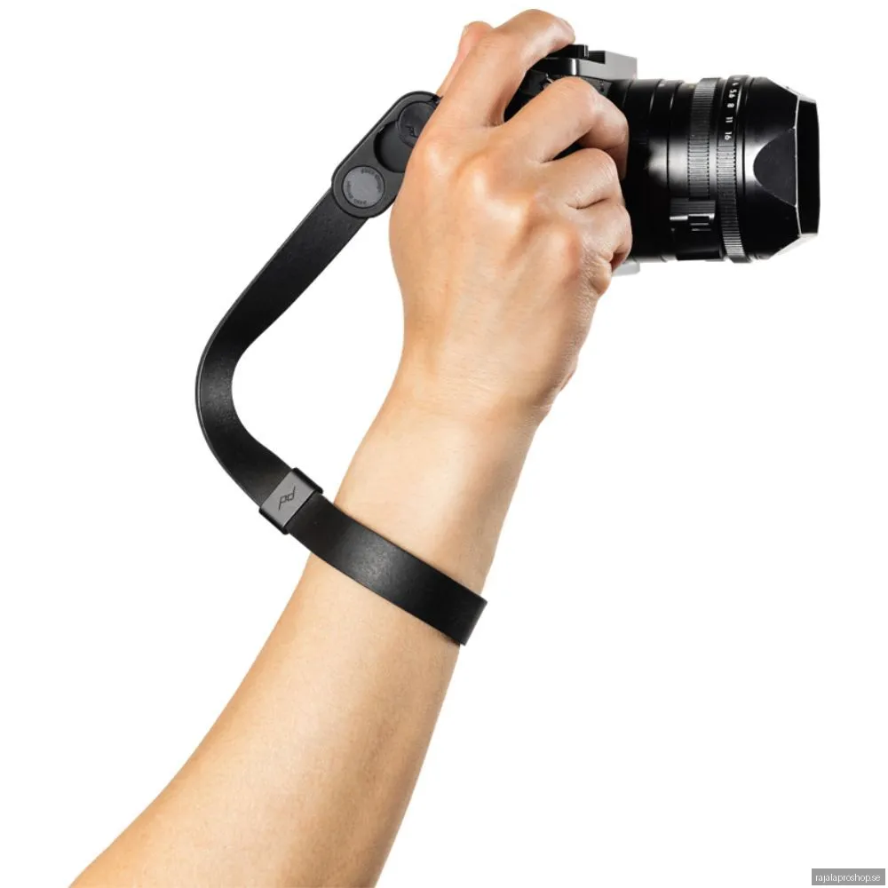 Peak Design Cuff Leather Camera Strap Wrist - Black