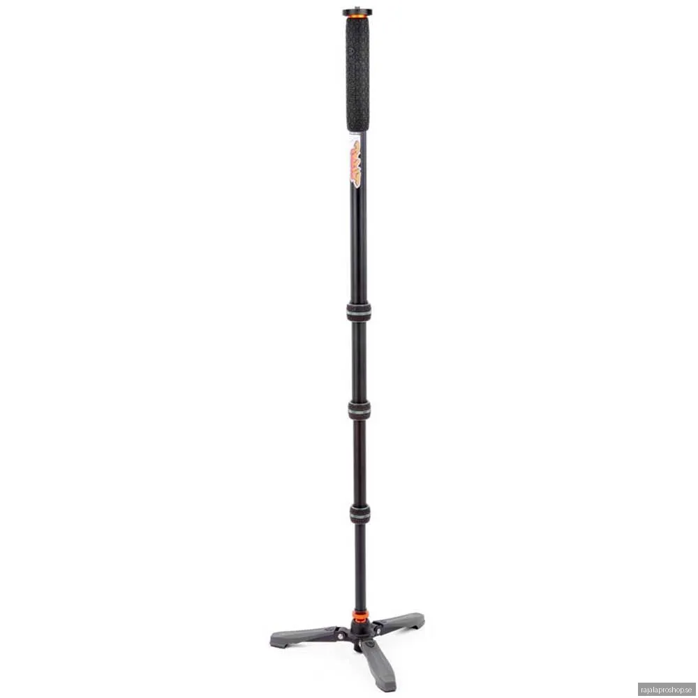 3 Legged Thing Trent 2.0 Monopod + Docz2 Foot Stabiliser Kit, grå