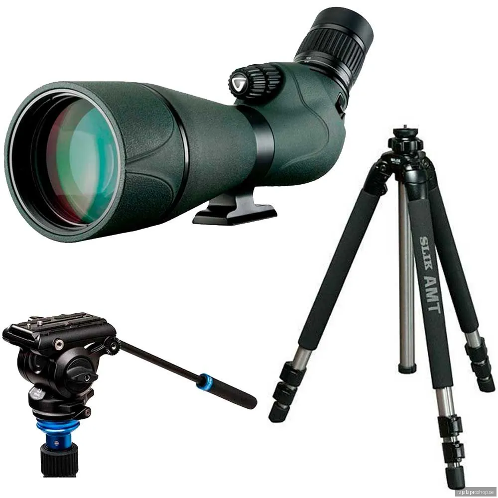 Vanguard VEO HD IV 82A + 25-60x + Slik Pro 700DX + Benro S4Pro