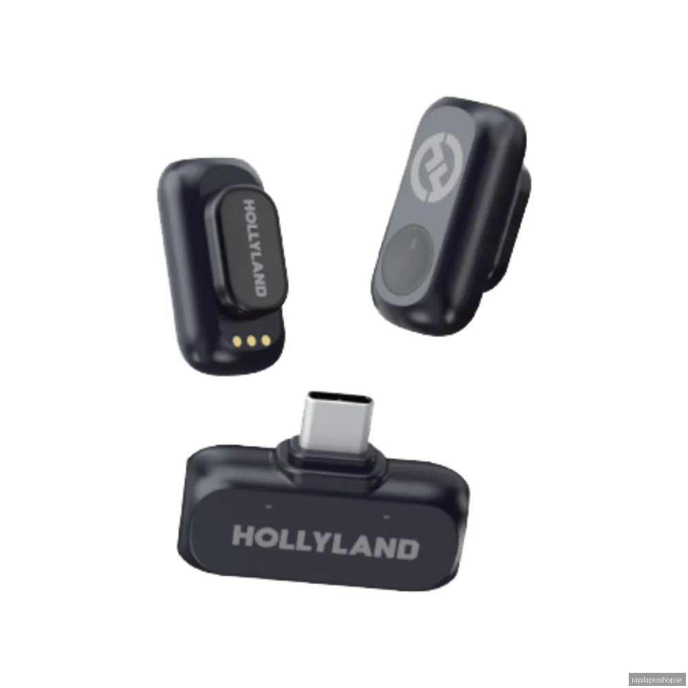 Hollyland LARK A1 Mini Duo Wireless Microphone System USB-C RX