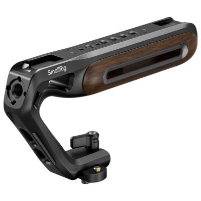 SmallRig Wooden Top Handle with NATO Clamp 5251