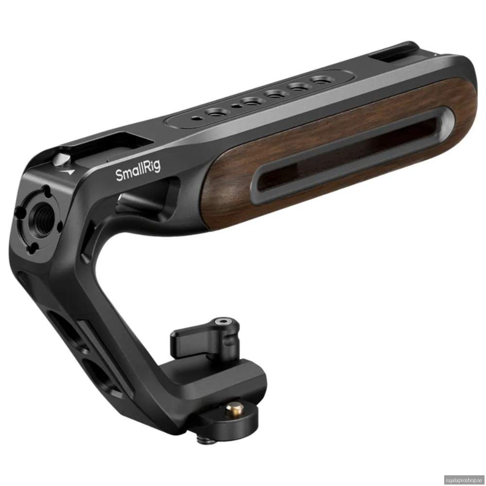 SmallRig Wooden Top Handle with NATO Clamp 5251