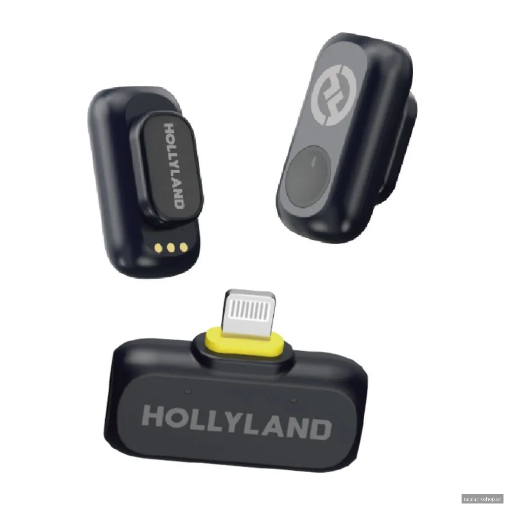 Hollyland LARK A1 Mini Duo Wireless Microphone System Lightning RX