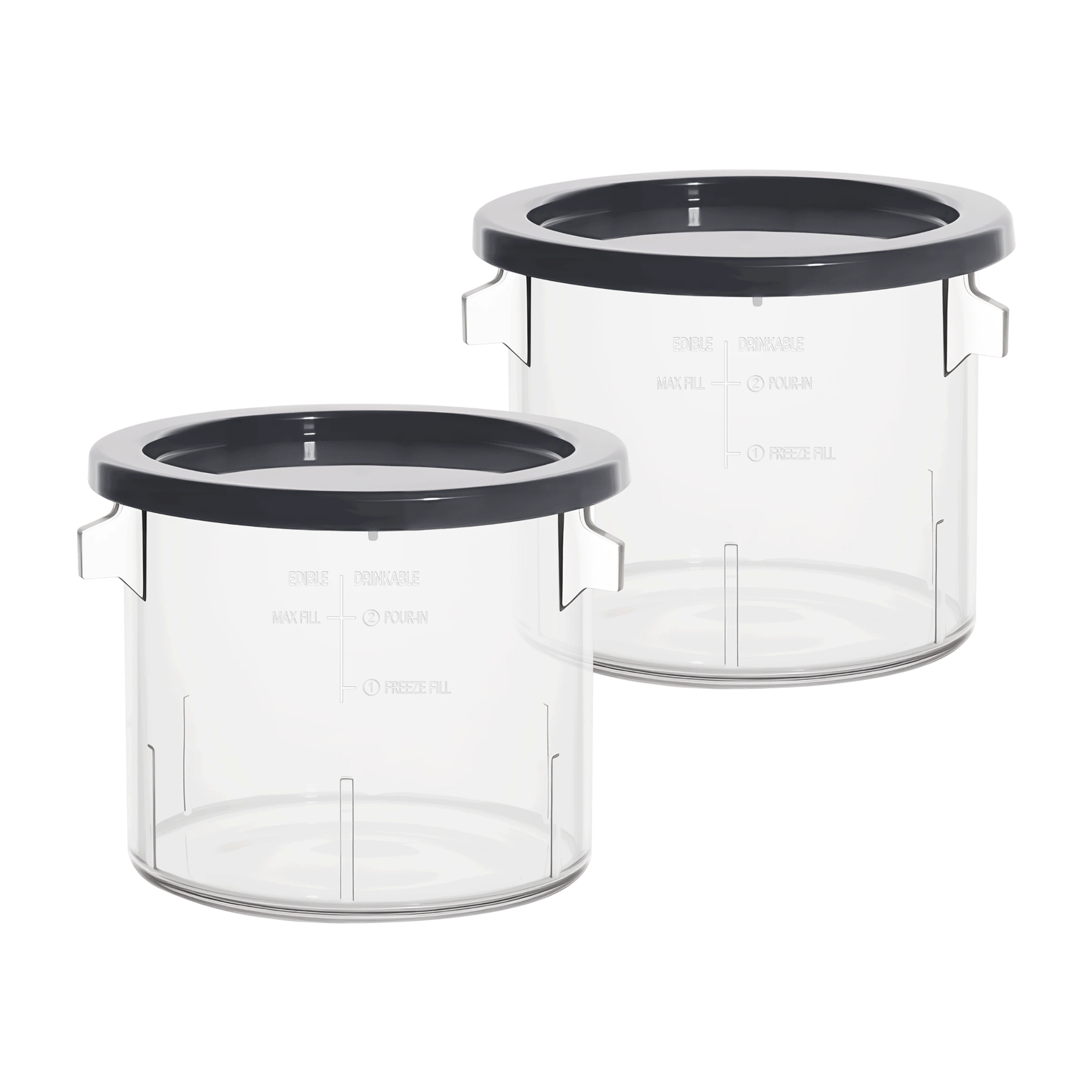 Point POIC5000 glassmaskinburkar, 2 st