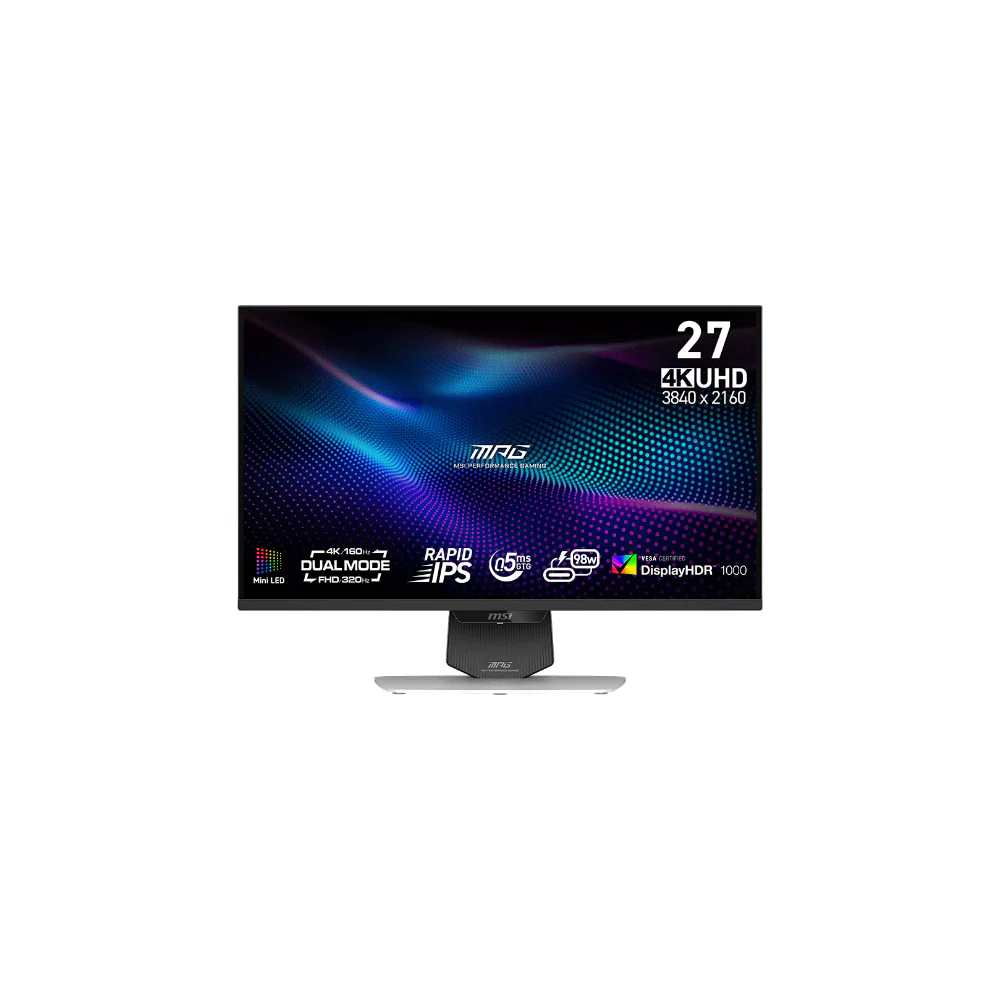 MSI MPG 274URDFWDE E16M 27" - USB-C 3840x2160 Fast IPS 160Hz
