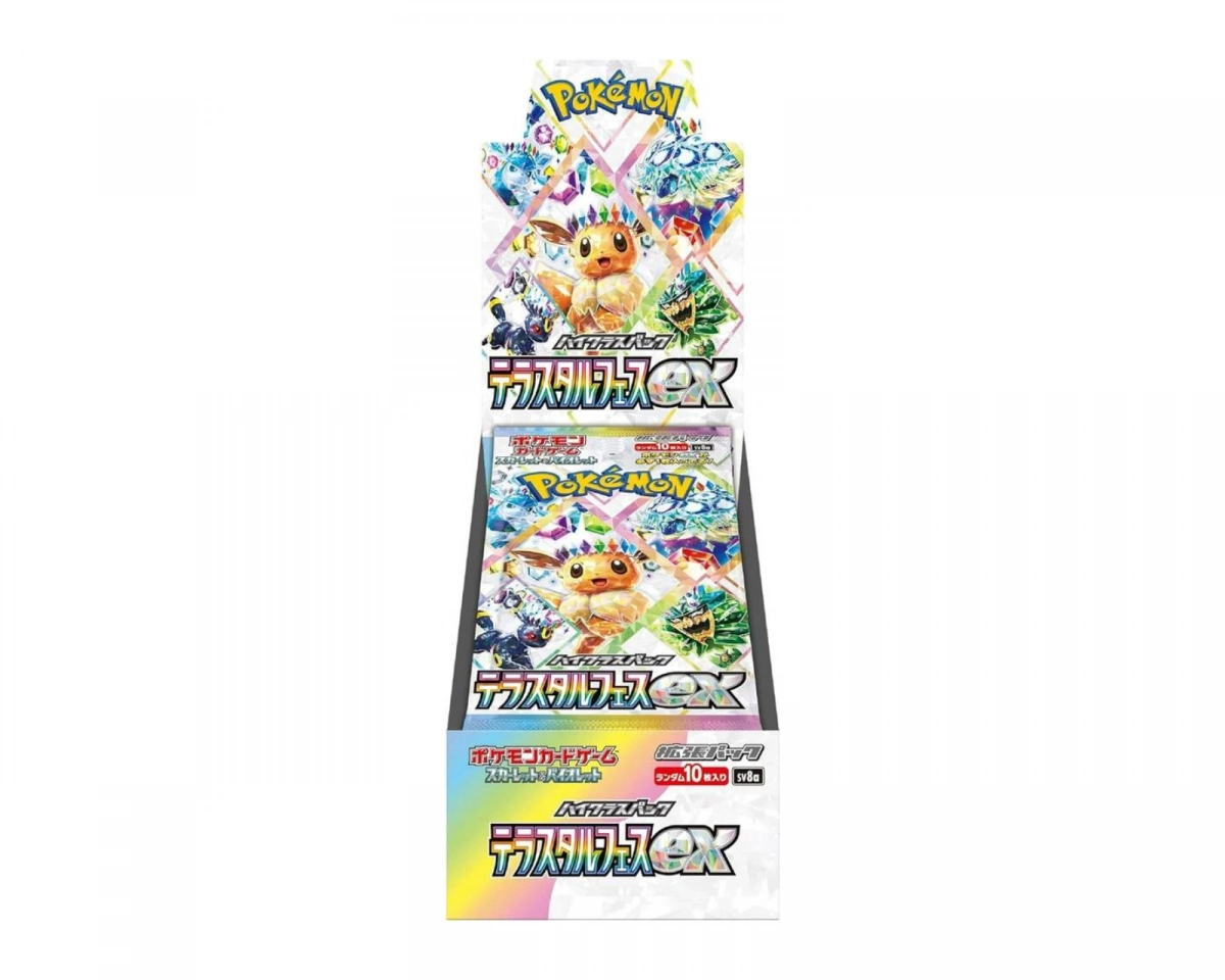 Pokémon Scarlet & Violet: Terastal Festival ex SV8a Booster Box (Japanese)