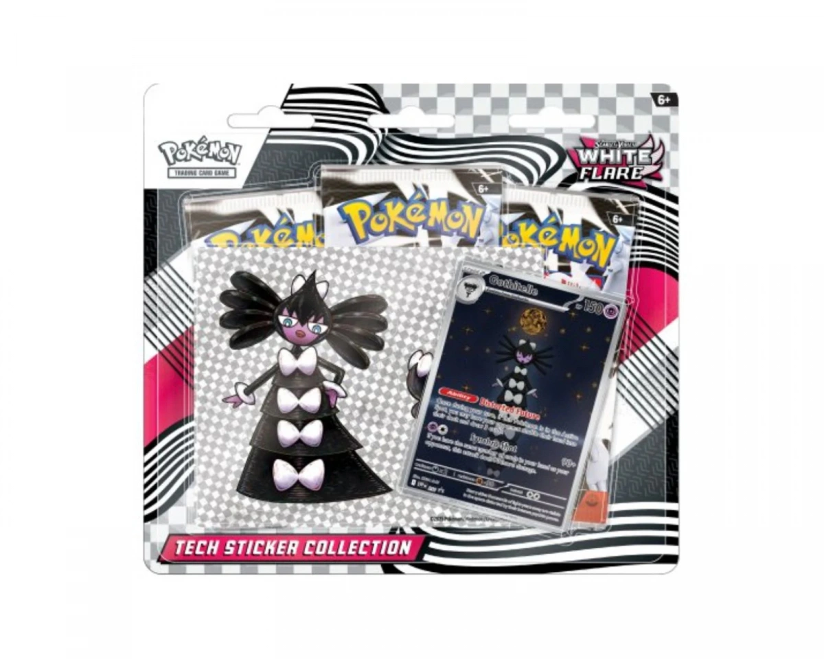 Pokemon TCG Scarlet & Violet 10.5 White Flare Tech Sticker Collection