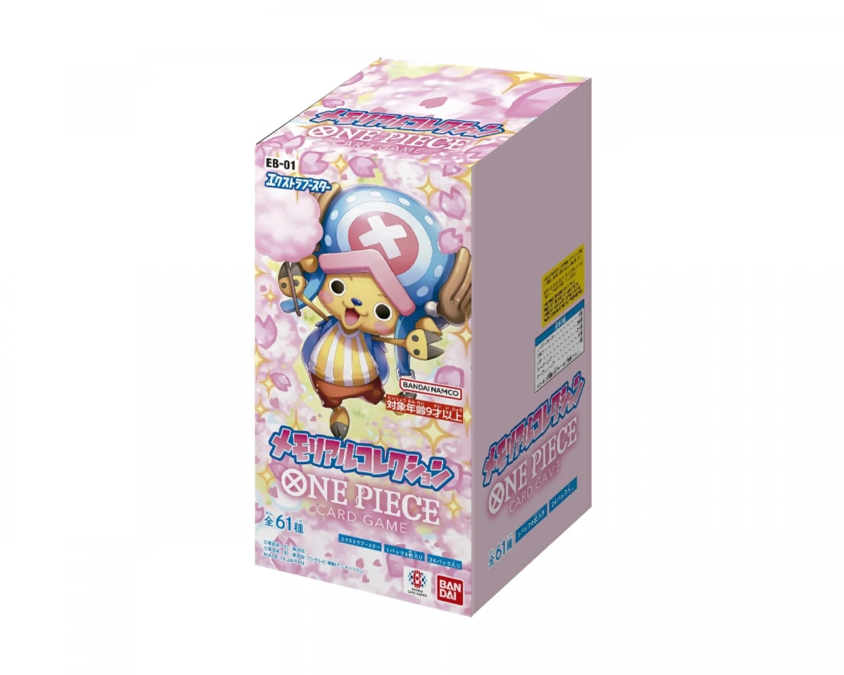 One Piece EB-01: Memorial Collection Extra Booster Box (Japansk)