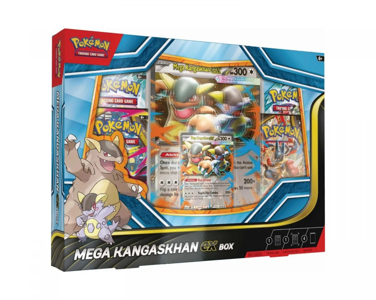 Pokemon TCG EX Mega Kangaskhan collector box