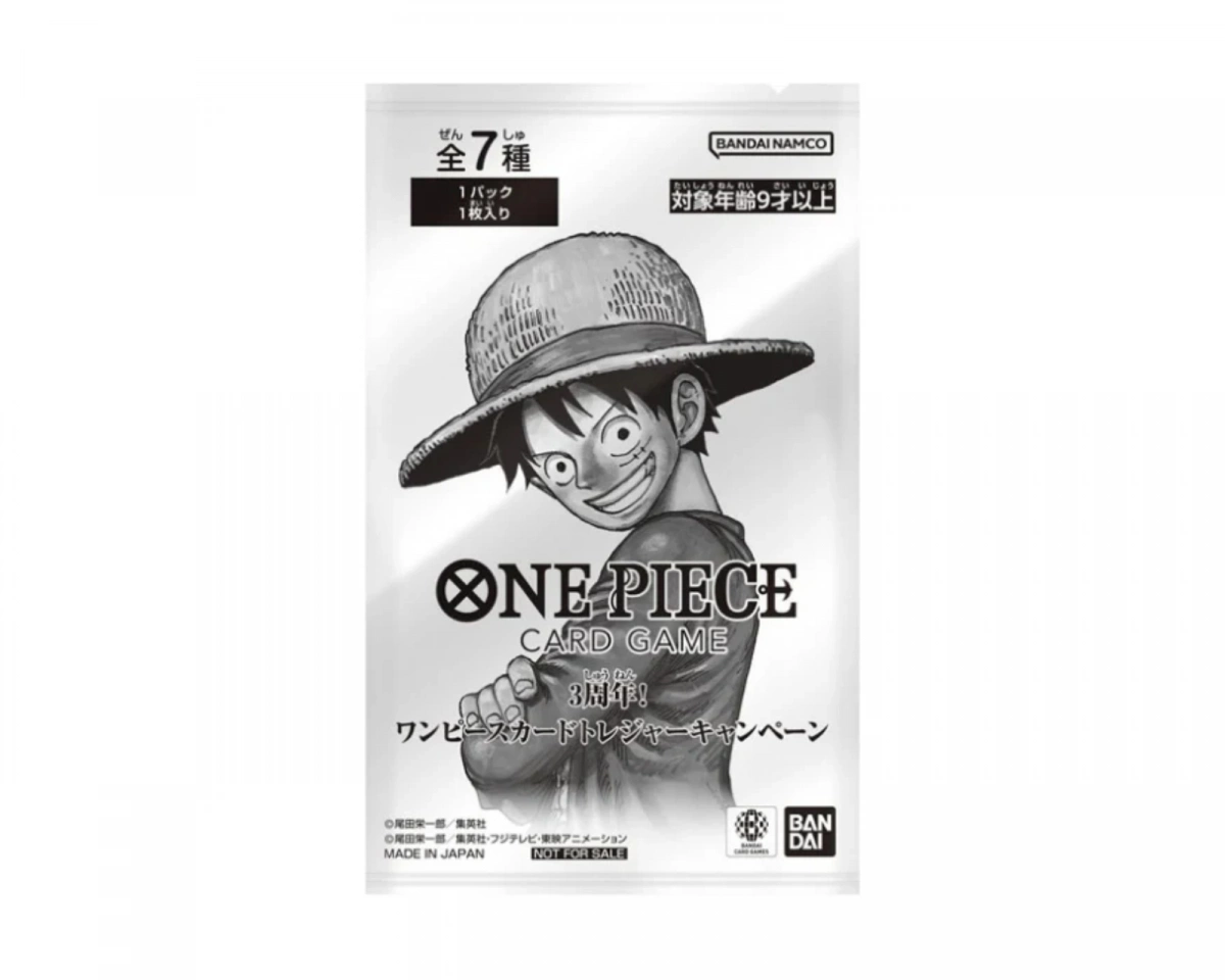 One Piece 3rd Anniversary Treasure Campaign Promo Pack (Japansk)