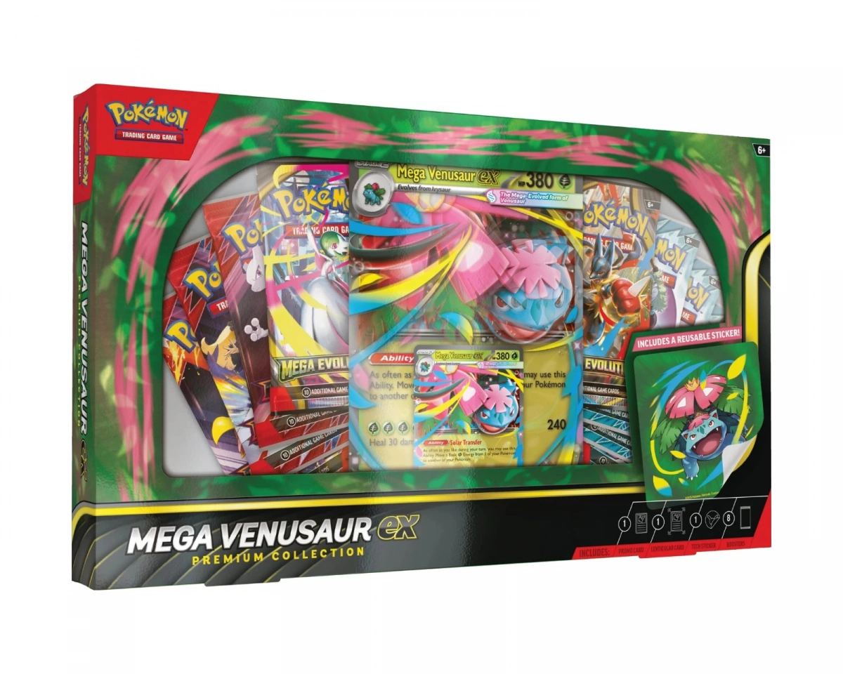 Pokemon TCG EX Mega Venusaur collector box