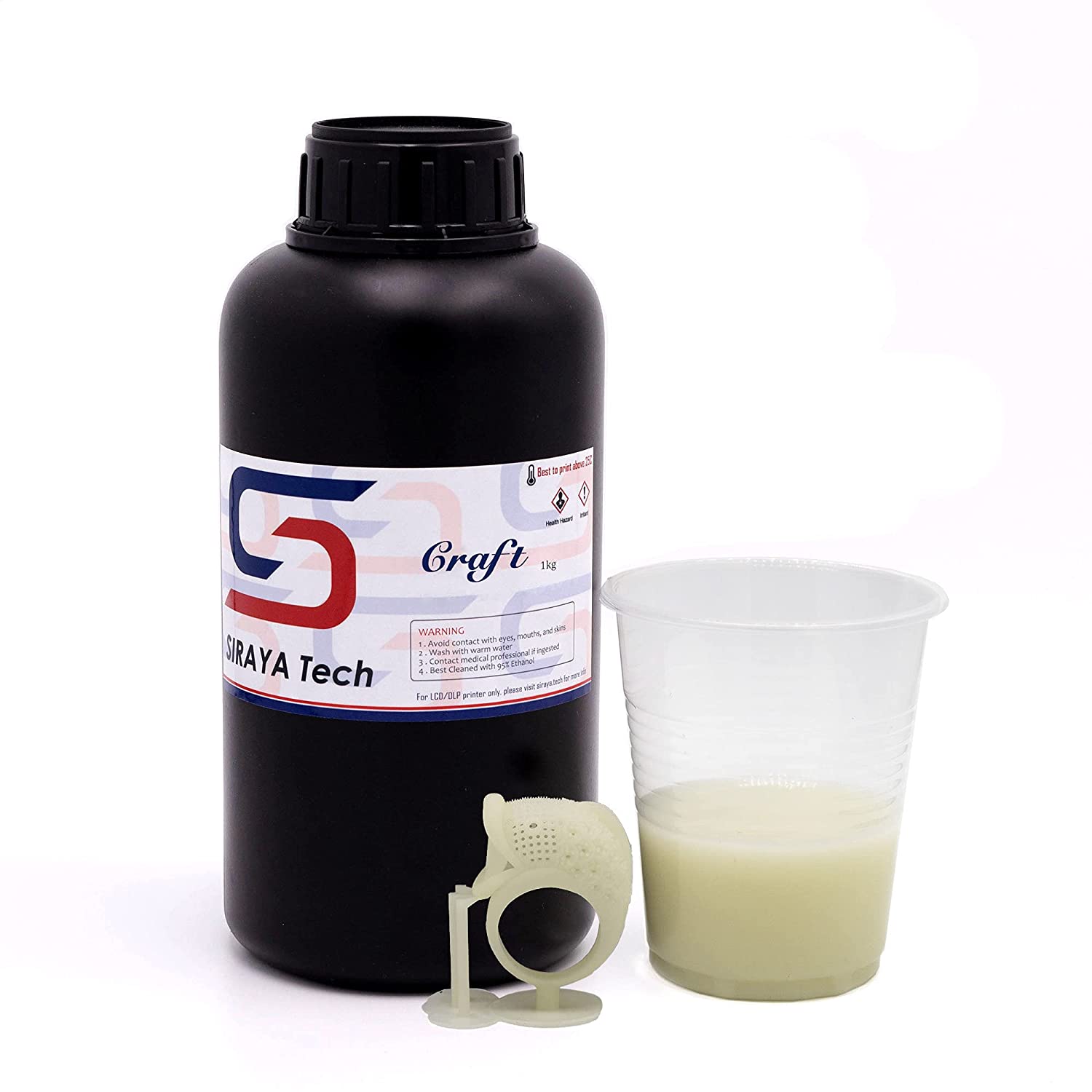 Żywica Siraya Tech Craft - 1 kg - Glow In The Dark
