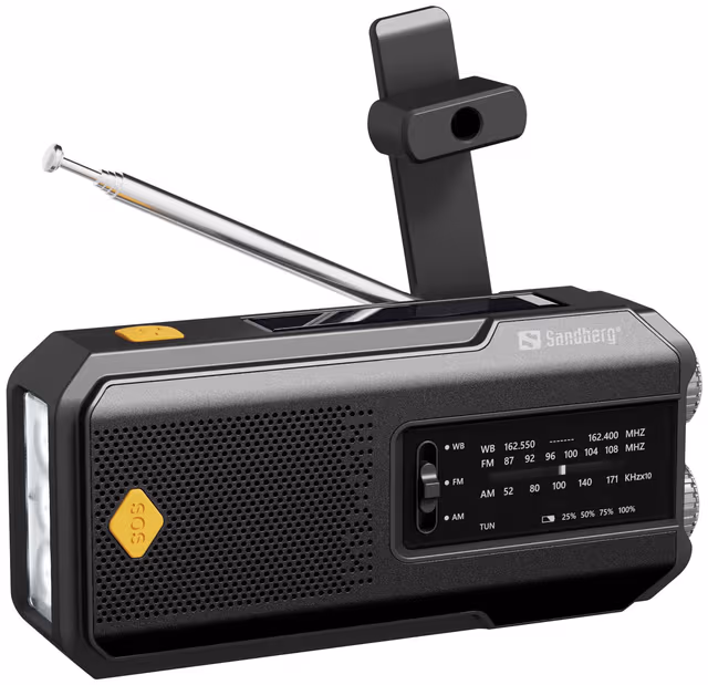 Sandberg Survivor Radio All-in-1 2000 - AM/FM - Mono