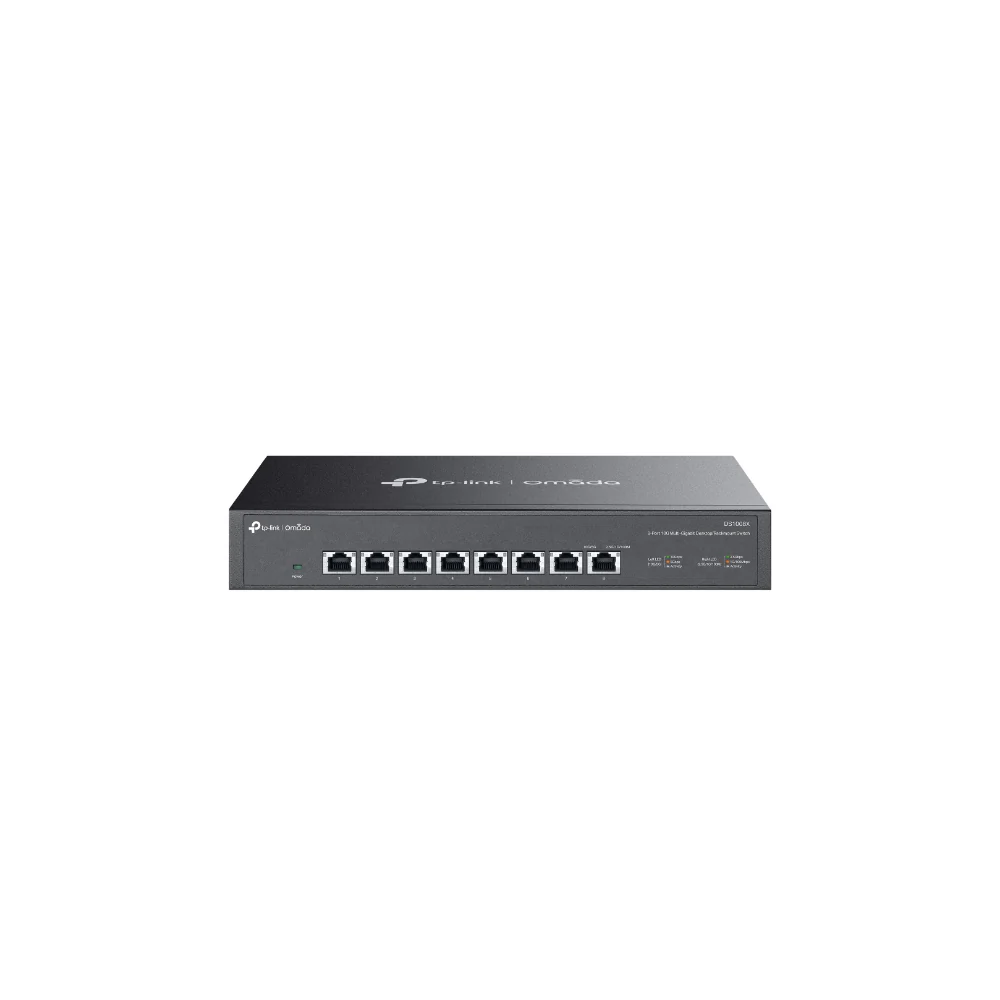 TP-Link Omada DS1008X V1.6 Omada 8-Port 10G Unmanaged Desktop/Rackmount Switch