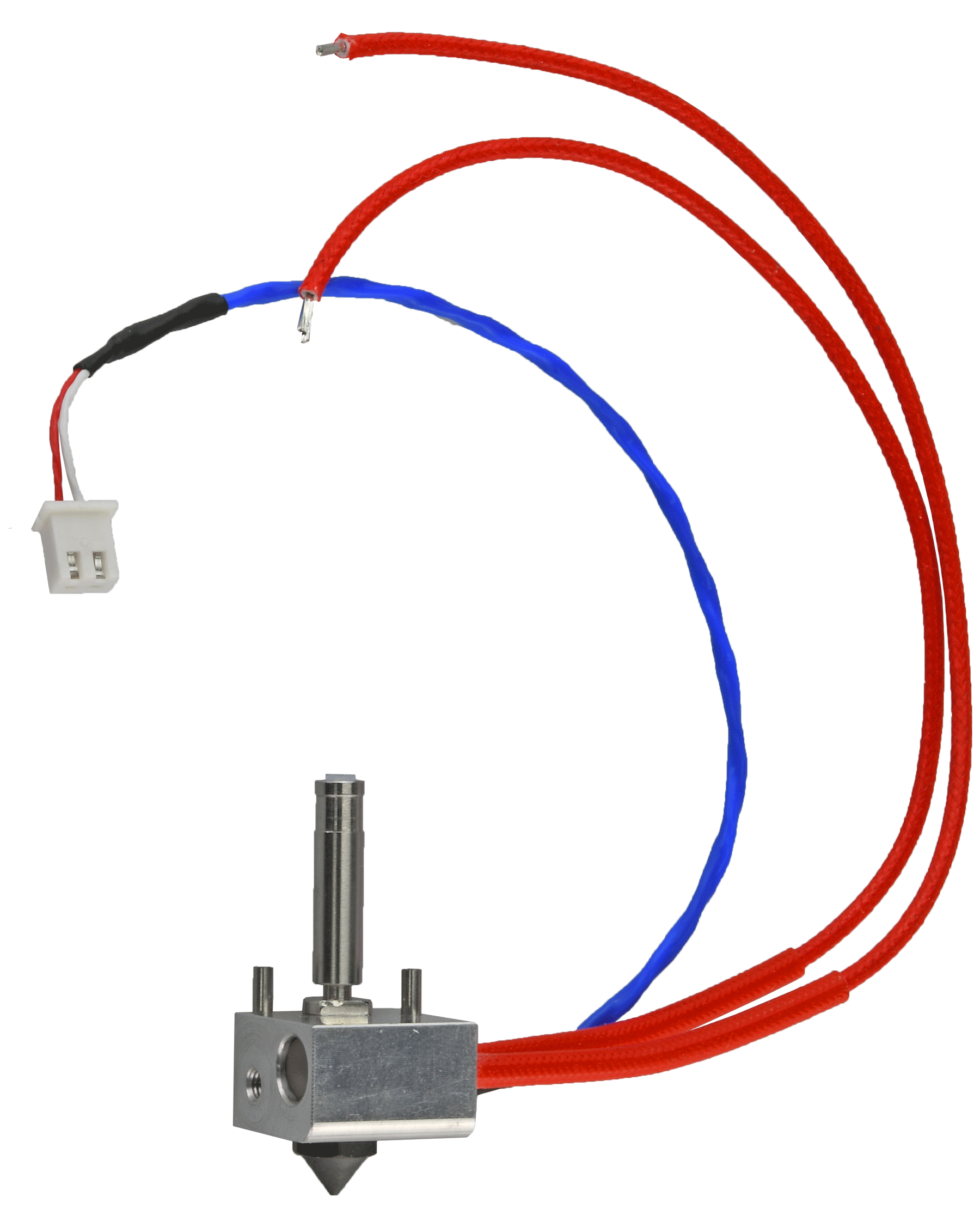 Flashforge Creator 3 Pro Left Hot-End Assembly - Hardened Steel - 0,4 mm