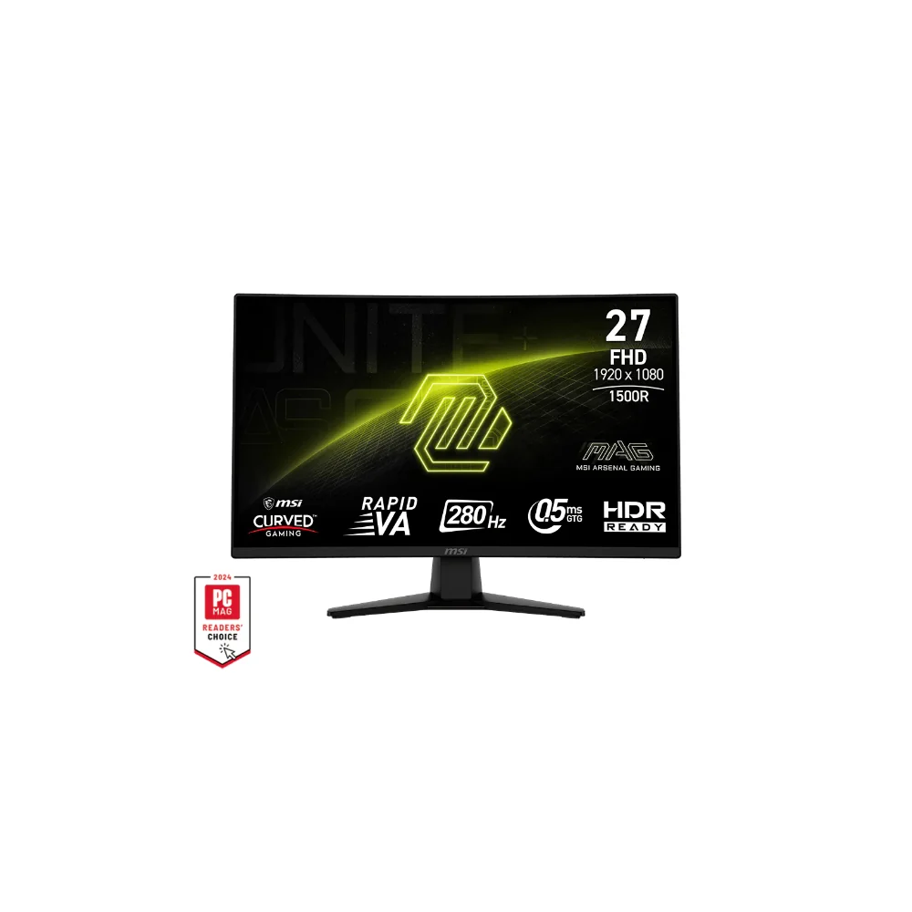 27" MSI MAG 274CXF - 1920x1080 (FHD) - 280Hz - VA