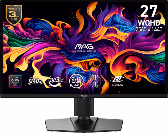 26.5" MSI MAG 274QP X24 - OLED monitor - 27" - HDR
