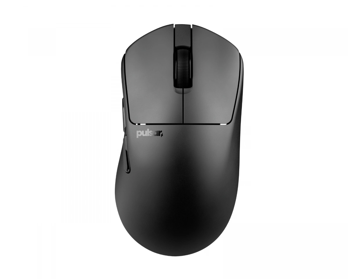 Pulsar X3 CrazyLight Medium Wireless (Jet Black) - Gamingmus - Optic - 5 knappar - Svart