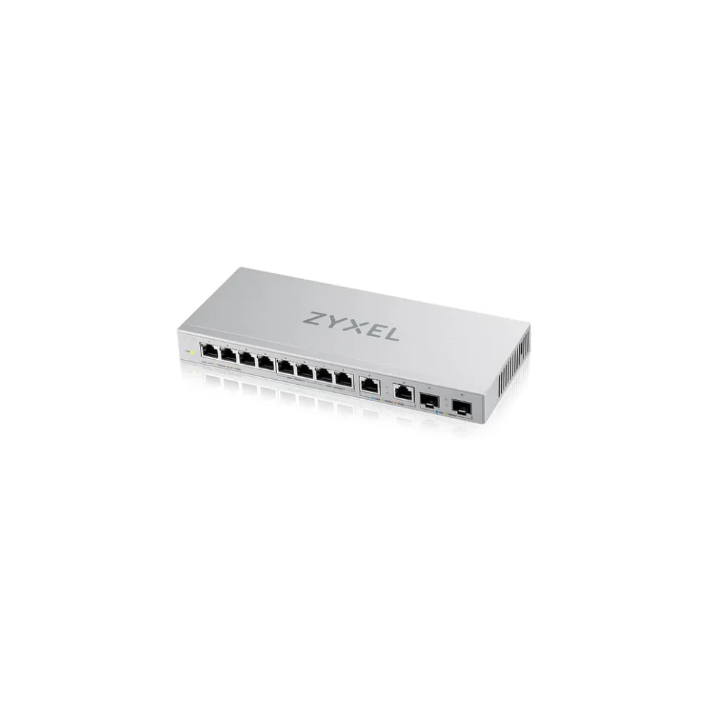 Zyxel Xgs1010 12 V2 Switch Administrerad 8 X 10/100/1000 + 2 X 100/1000/2.5 G + 2 X 1 Gigabit/10 Gi