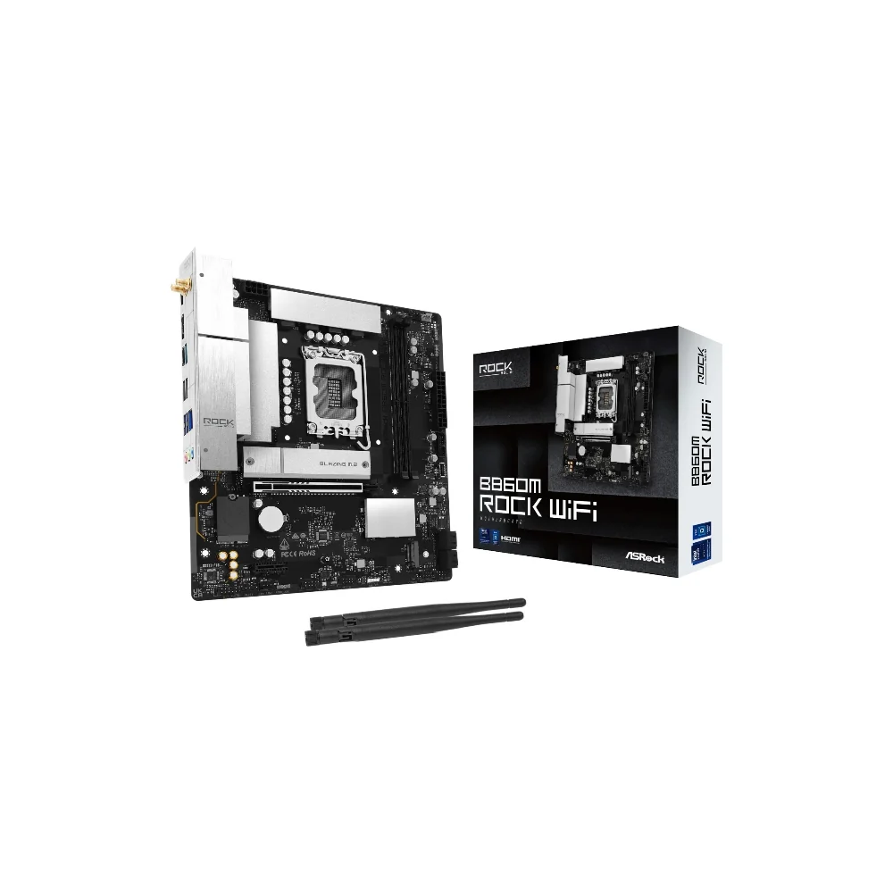 ASRock B860M Rock Wi-Fi mATX LGA1851