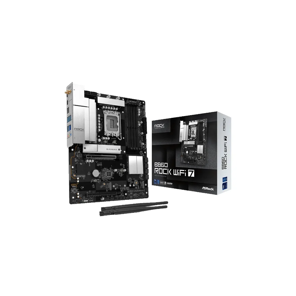 ASRock B860 Rock Wi-Fi 7 ATX LGA1851