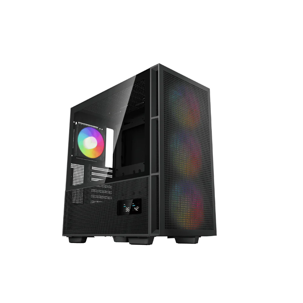 DeepCool CH560 DIGITAL - Chassi - Miditower - Svart