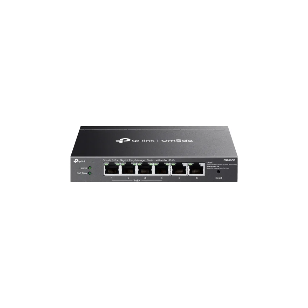 TP-Link Omada 6-porte Gigabit Ethernet PoE+