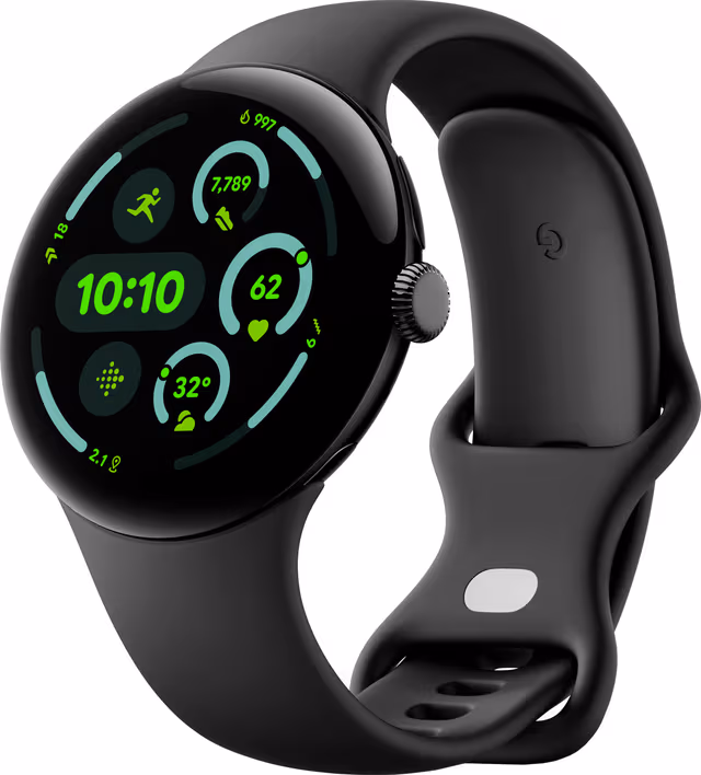 Google Pixel Watch 3 Large 45mm LTE (obsidian) -B-Grade