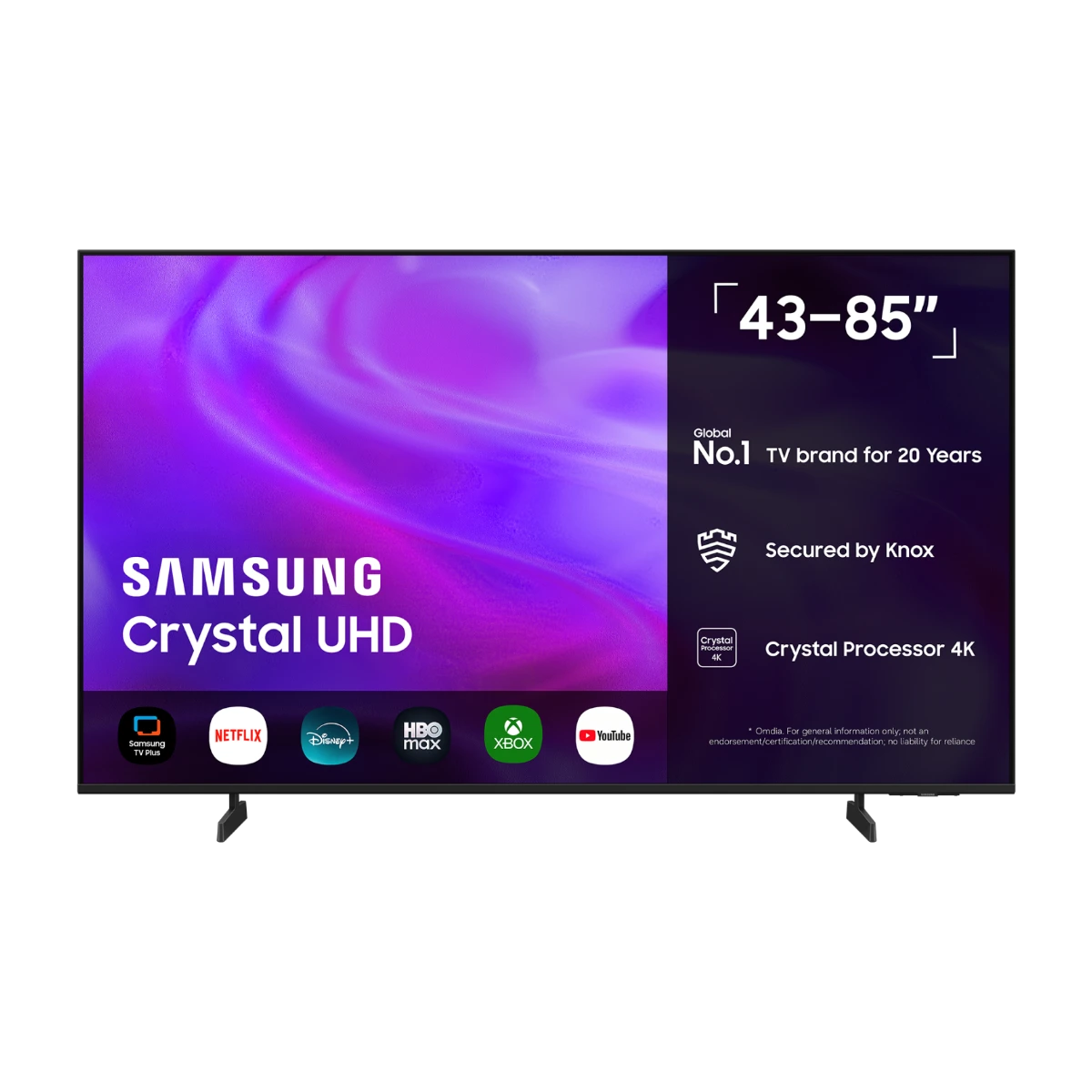 Samsung 55" 4K LED TV 2026 - TU55U7005HUXNA