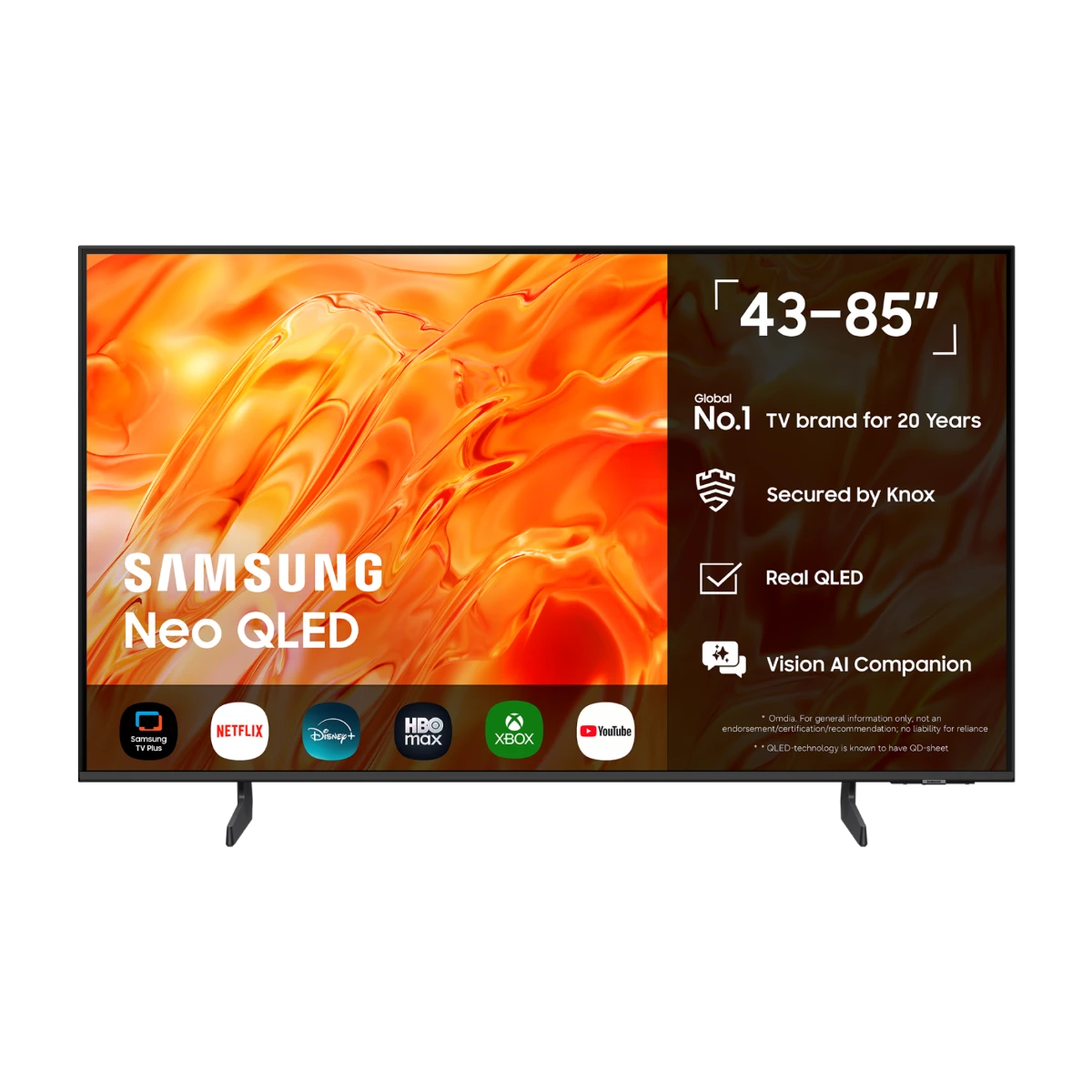 Samsung 43" 4K Neo QLED TV 2026 - TQ43QN73HBUXNA