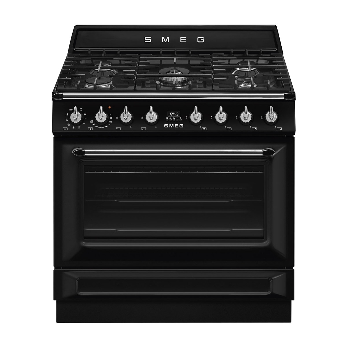 Smeg TR90GMBL spis, svart
