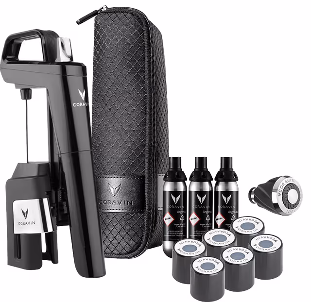 Coravin Timeless Six+ vinbevaringsssystem 112326 (piano black)