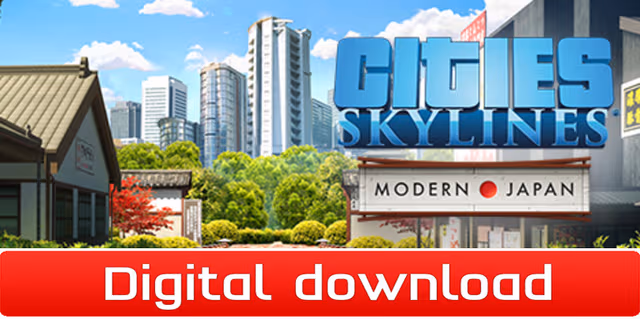 Cities Skylines Content Creator Pack Modern Japan - PC Windows,Mac OSX