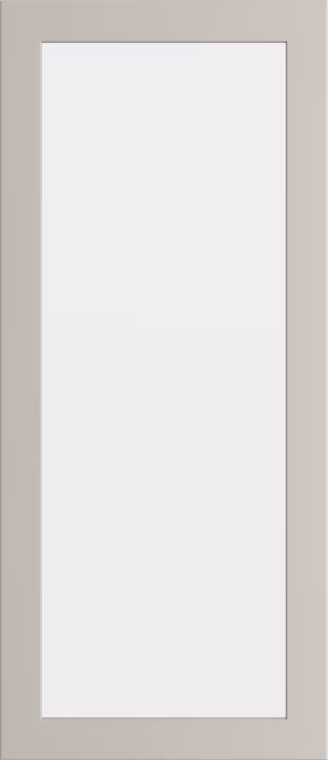Epoq Trend Greige vitrinlucka till köket 40x92