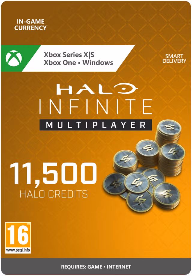 Halo Infinite: 10,000 Halo Credits +1,500 Bonus - PC Windows,XBOX One,