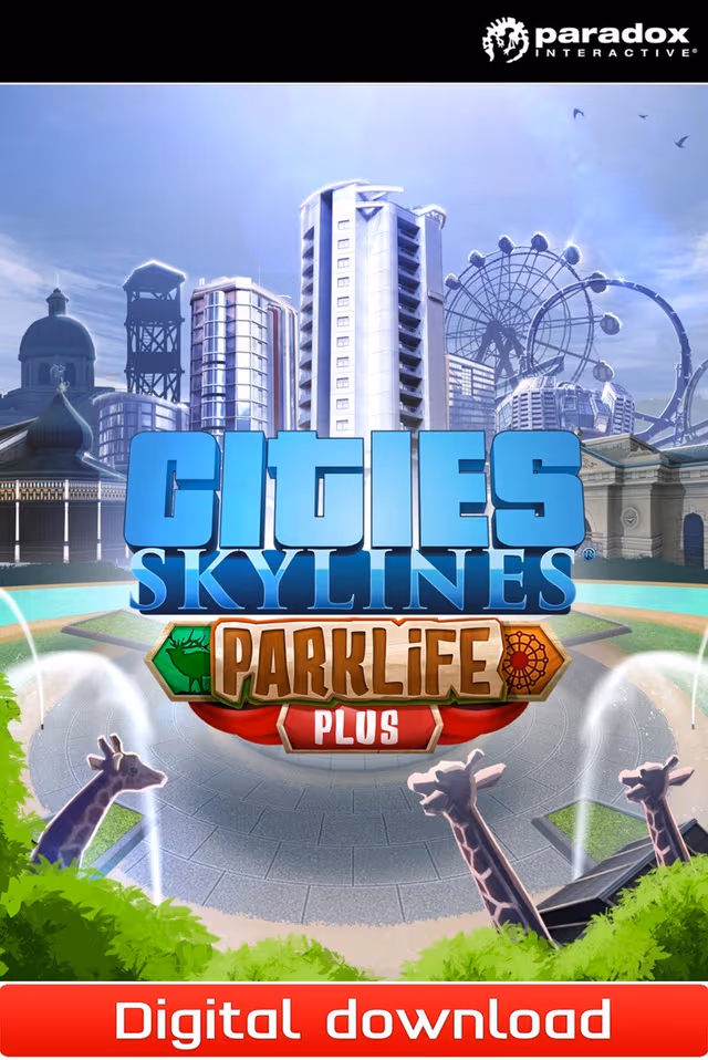Cities: Skylines - Parklife Plus - PC Windows,Mac OSX,Linux