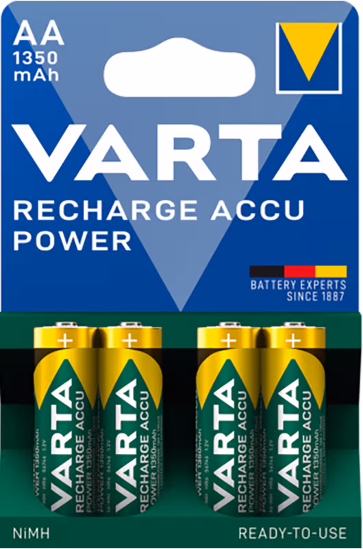 VARTA battery x AA type - NiMH (pack of 4)