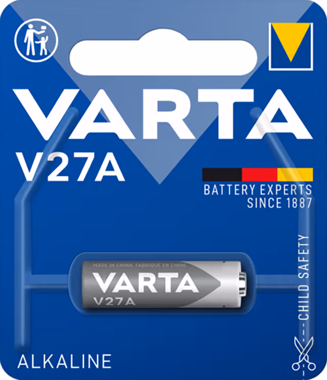 VARTA V27A Alkaline Special Battery 12V 1 Pack