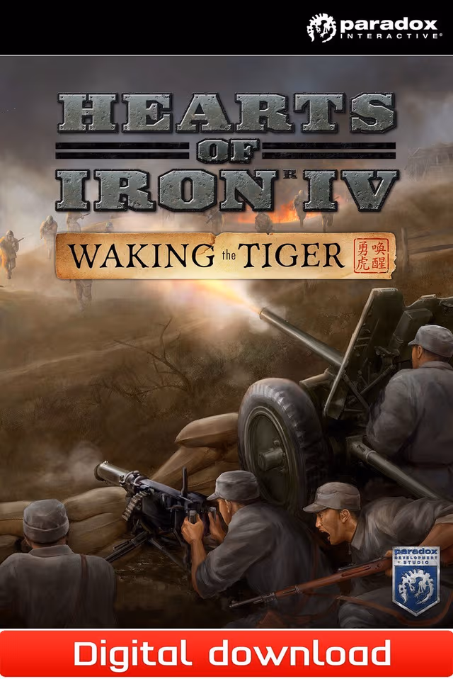 Hearts of Iron IV: Waking the Tiger - PC Windows,Mac OSX,Linux