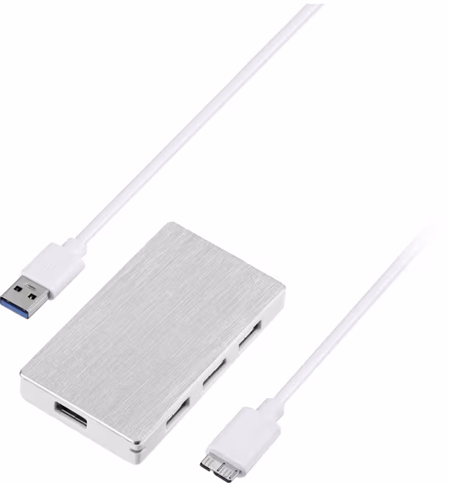 Sandstrøm 4-ports USB-hubb