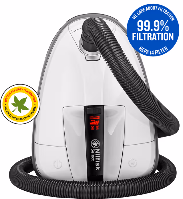 Nilfisk Select Allergy Dammsugare med påse 128390149