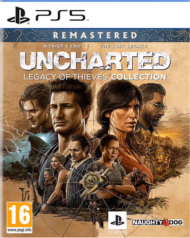 Uncharted: Legacy of Thieves Collection - Sony PlayStation 5 - Action / äventyr