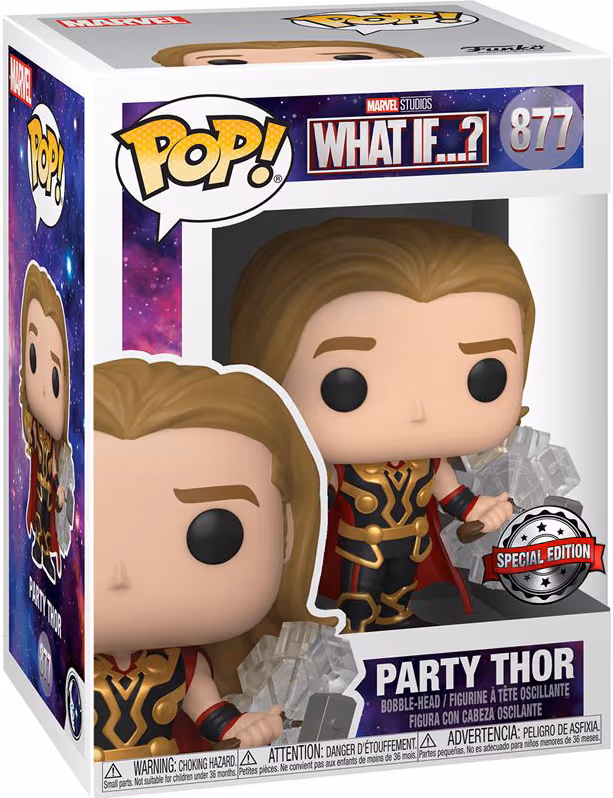 FUNKO! POP Exclusive What if.. Party Thor