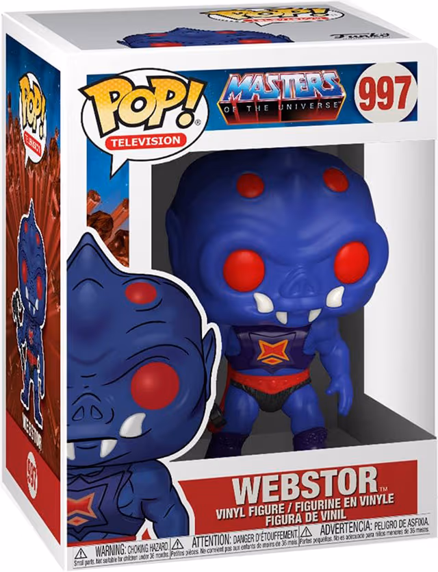 Funko! POP VINYL Masters Of The Universe Webstor