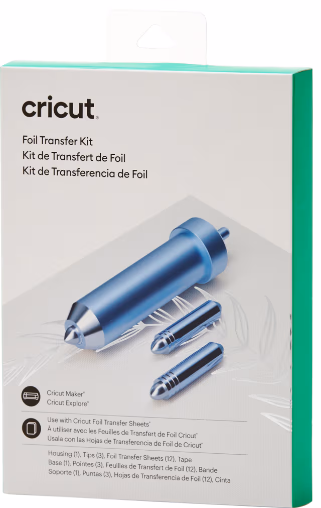 Cricut Foil Transfer Tool med 3 ersättningsblad