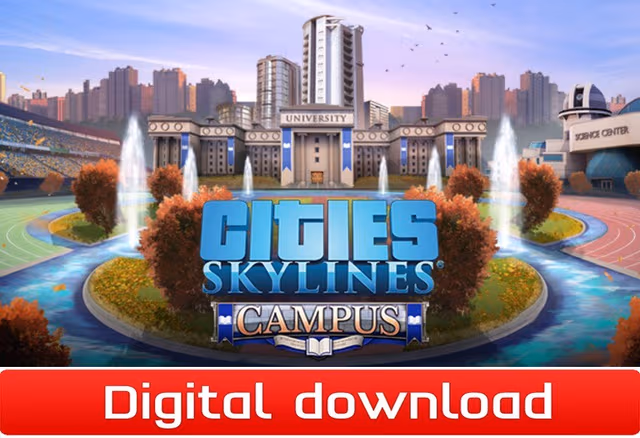 Cities Skylines - Campus - PC Windows Mac OSX Linux