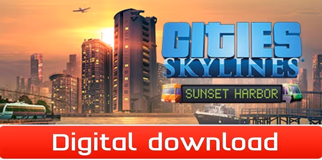 Cities: Skylines DLC Sunset Harbor - PC Windows,Mac OSX