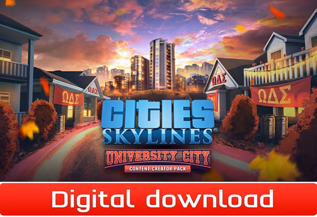Cities Skylines - Content Creator Pack University City - PC Windows