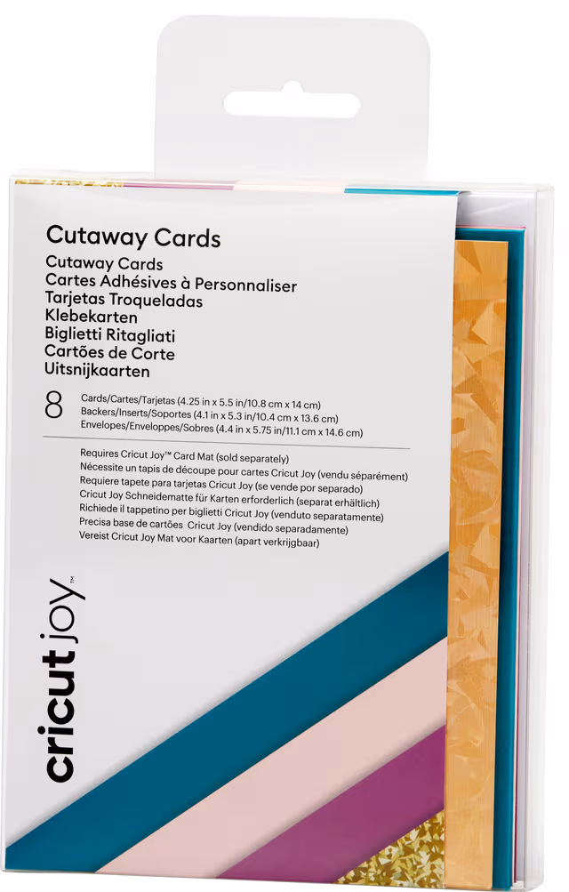 Cricut Joy Cut-Away kort A2 8-pack (corsage)