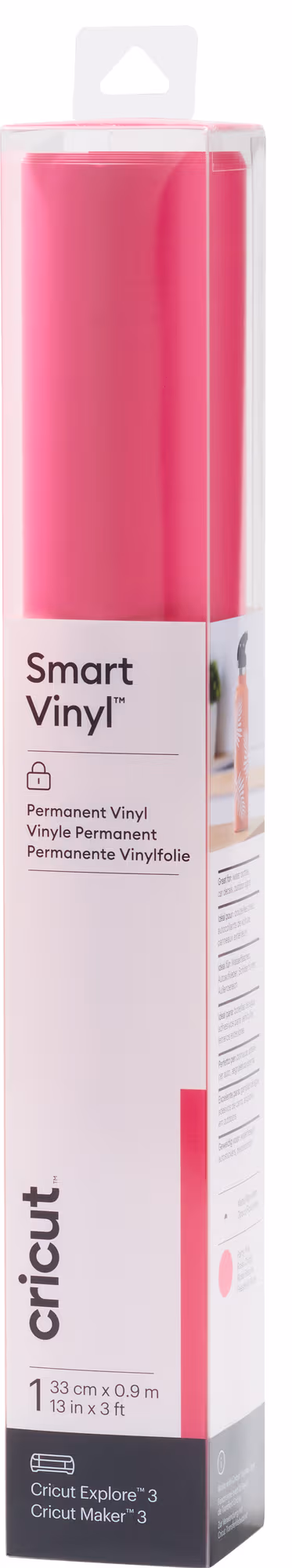 Cricut Smart Vinyl Permanent ark 33 x 91 cm (partyrosa)